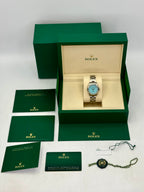 NEW 2026 Rolex Oyster Perpetual 31mm 277200 Turquoise Tiffany Blue Dial