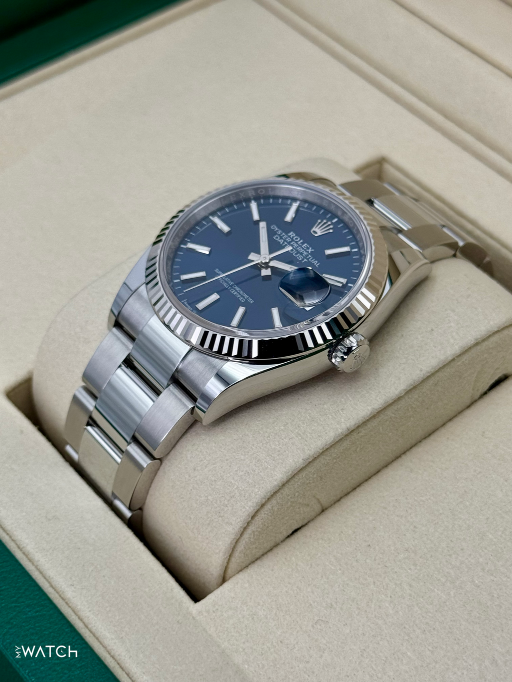 NEW 2025 Rolex Datejust 36mm 126234 Stainless Steel Oyster Blue Dial