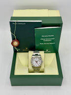 2005 Rolex Datejust Turn-O-Graph 36mm 116264 Oyster White Dial