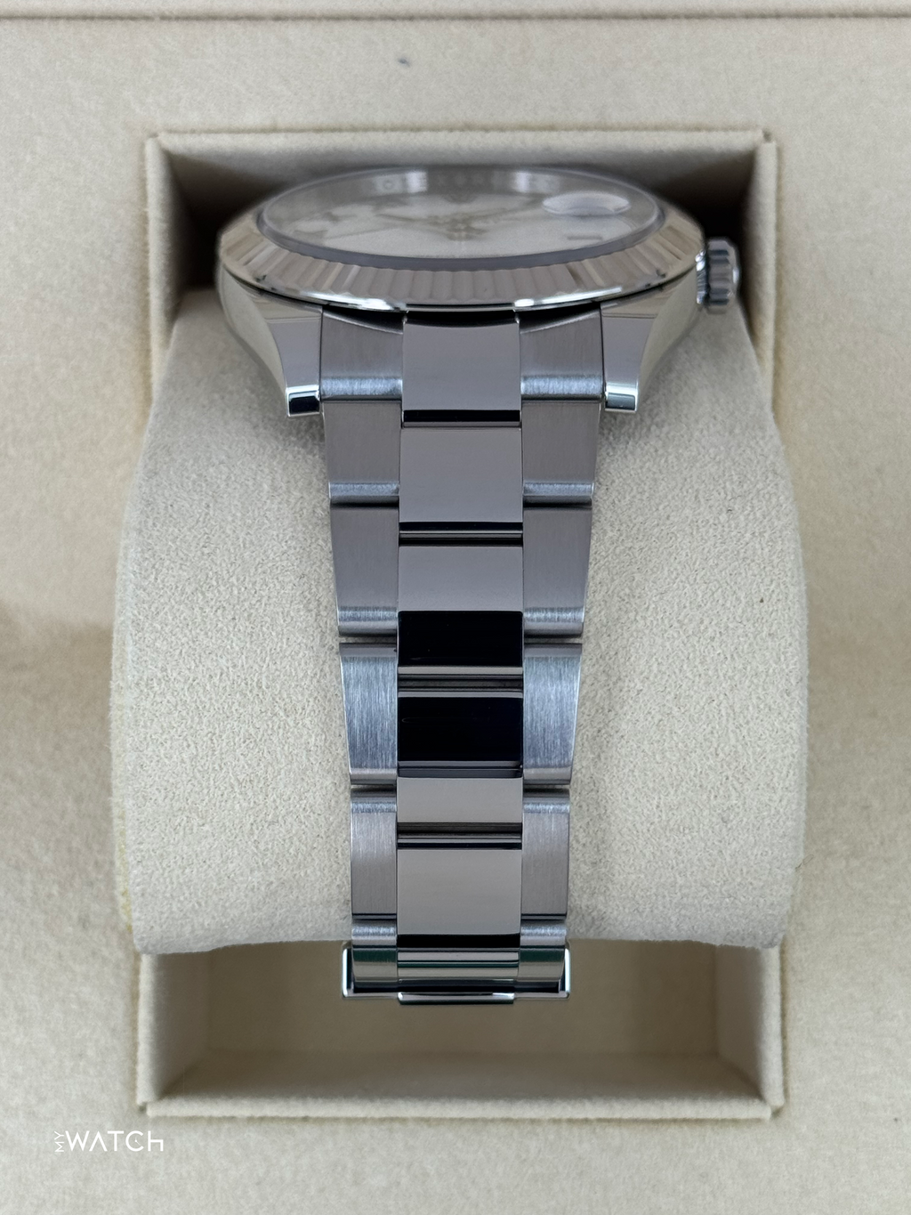 2019 Rolex Datejust 41mm 126334 Stainless Steel Oyster White Dial