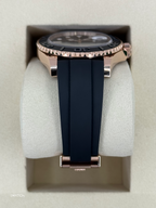 NEW 2026 Rolex Yacht-Master 40mm 126655 Rose Gold Oysterflex Black Dial