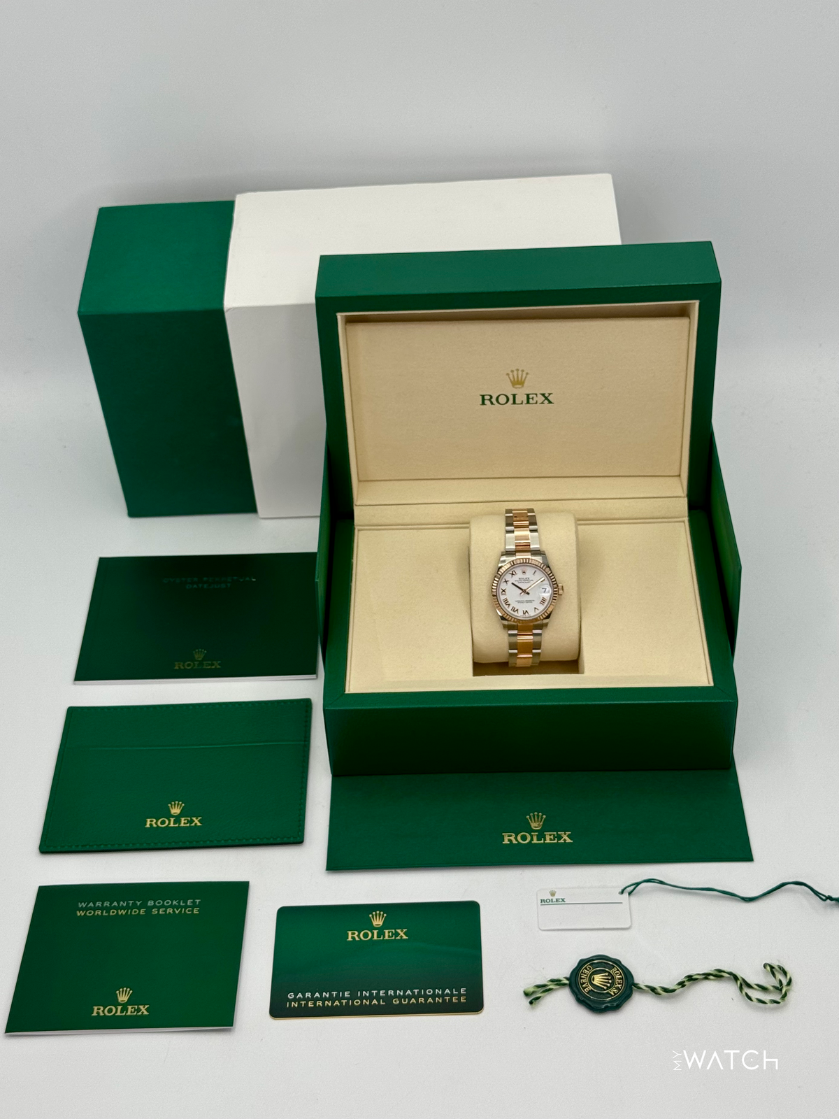 NEW 2025 Rolex Ladies Datejust 31mm 278271 Two-Tone Oyster White Dial