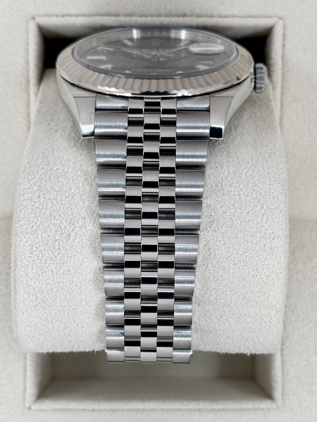 2023 Rolex Datejust 41mm 126334 Stainless Steel Jubilee Mint Green Dial