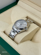 2015 Rolex Datejust 31mm 178274 Stainless Steel Oyster Silver Dial
