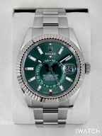 NEW 2026 Rolex Sky-Dweller 42mm 336934 Oyster Green Dial