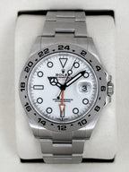 NEW 2026 Rolex Explorer II 42mm 226570 Polar White Dial (STICKERED)