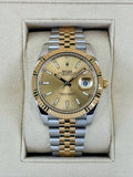 NEW 2025 Rolex Datejust 41mm 126333 Two-Tone Jubilee Champagne Dial