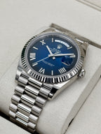 2025 Rolex Day-Date 40mm 228239 Presidential Blue Ombre Dial