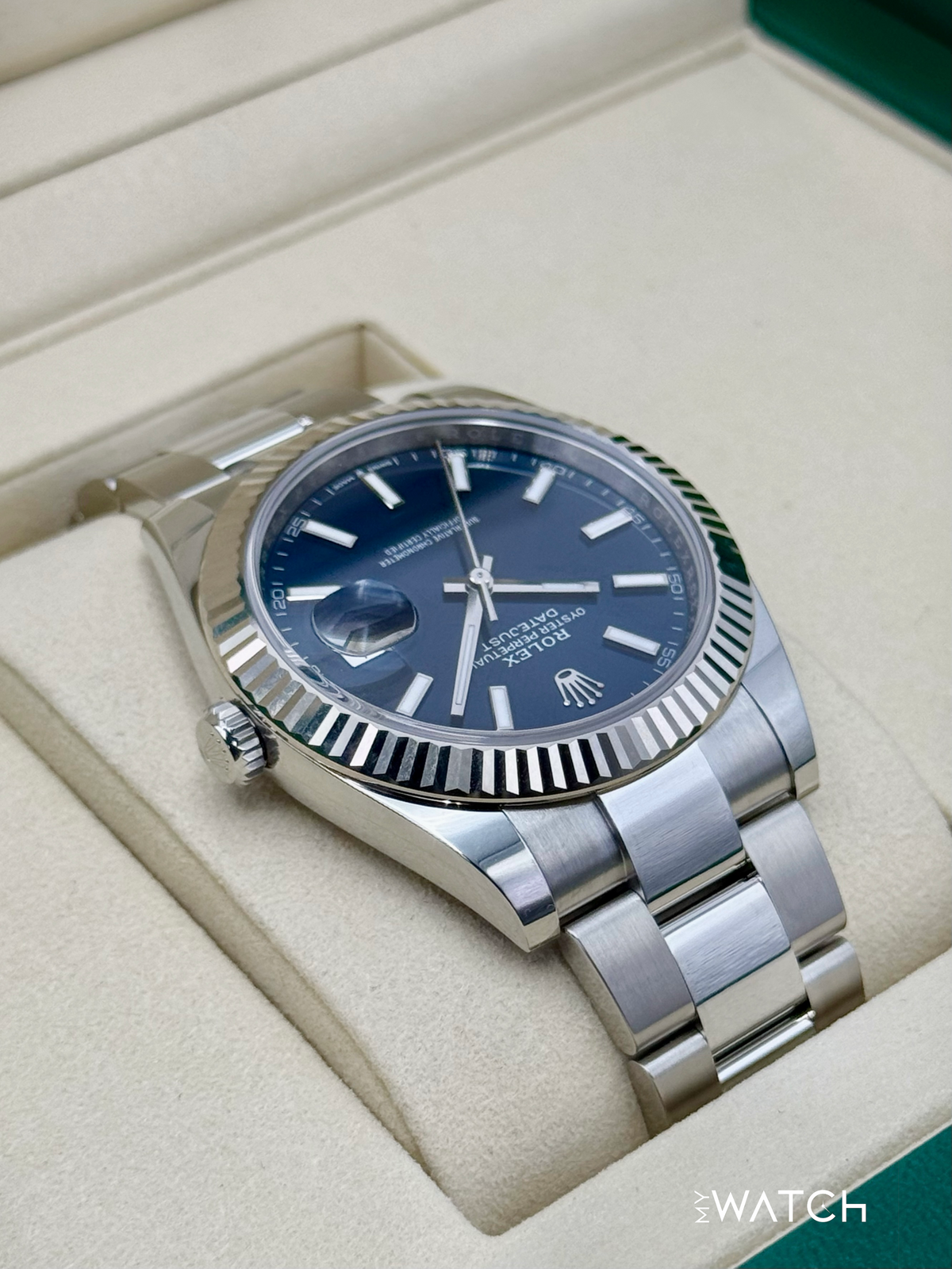 NEW 2025 Rolex Datejust 41mm 126334 Stainless Steel Oyster Blue Dial