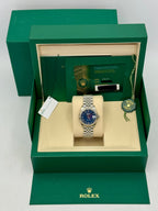 2025 Rolex Datejust 31mm 278274 Stainless Steel Jubilee Blue Dial