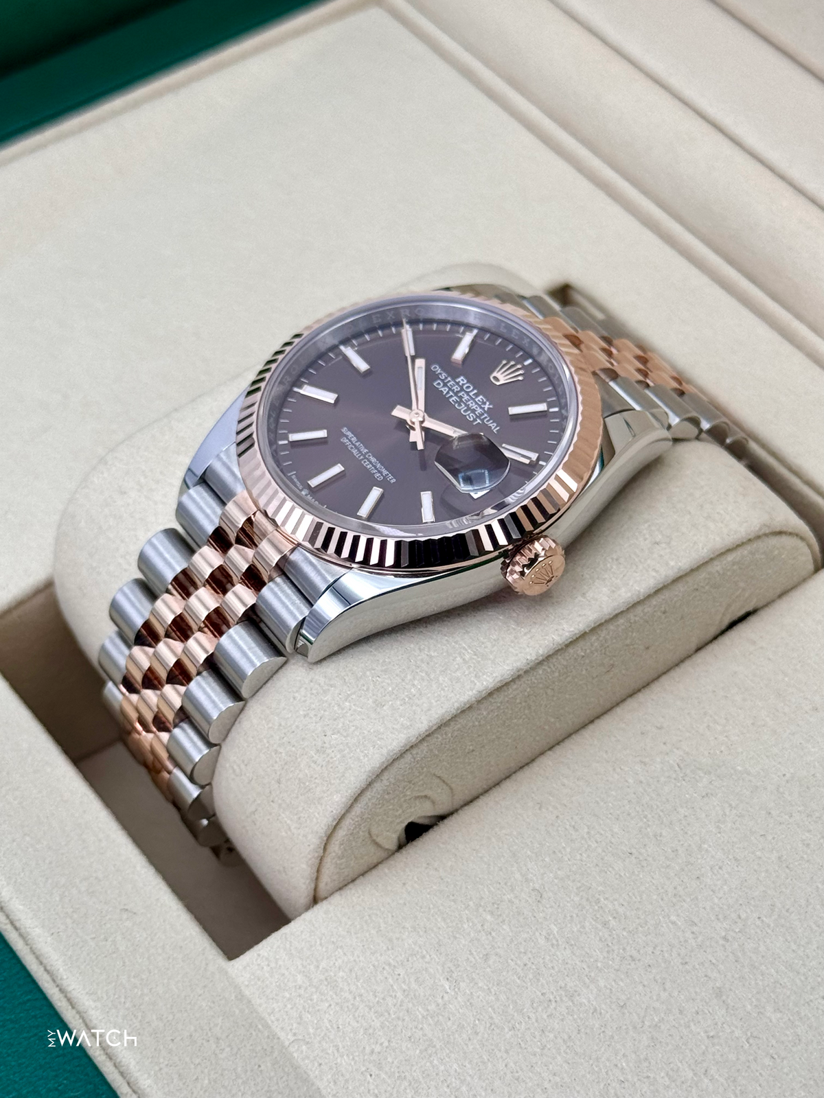 NEW 2026 Rolex Datejust 36mm 126231 Two-Tone Jubilee Chocolate Dial