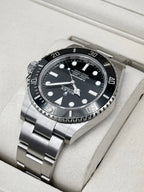 2025 Rolex Submariner 41mm 124060 Stainless Steel Black Dial