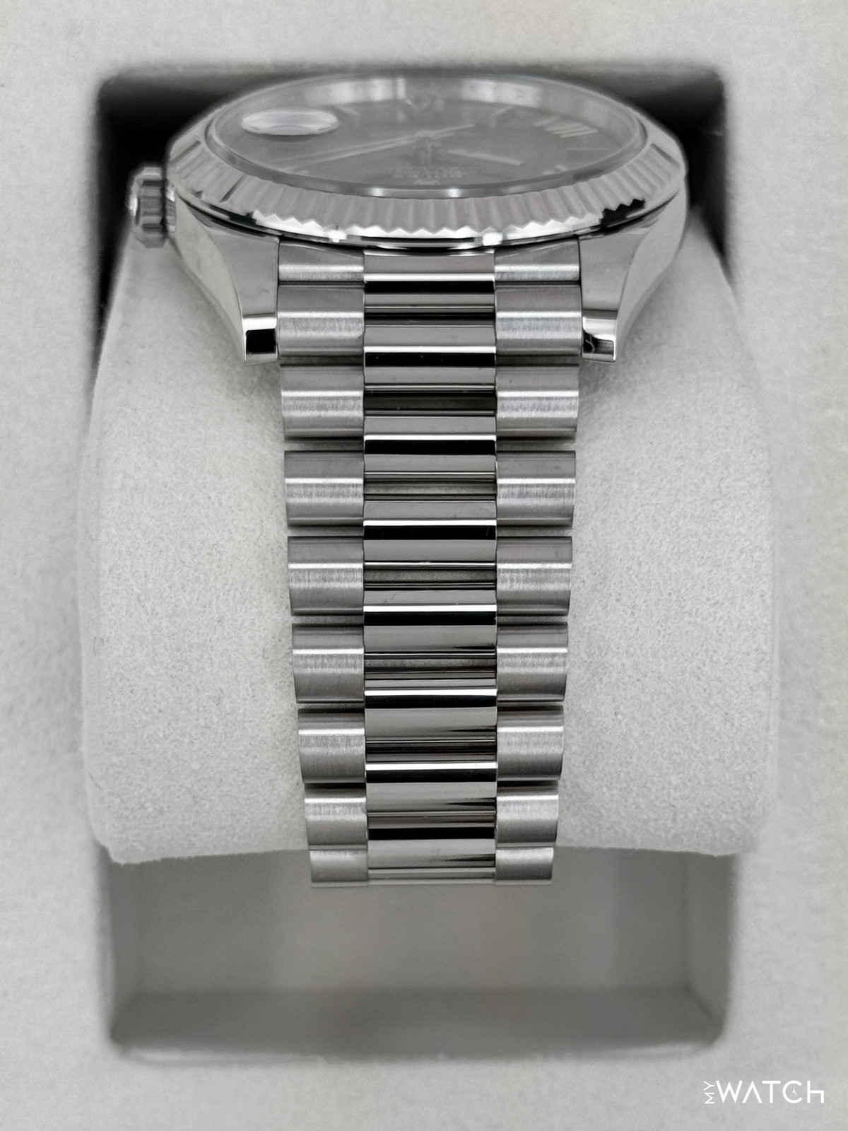 2025 Rolex Day-Date 40mm 228239 Presidential Blue Ombre Dial