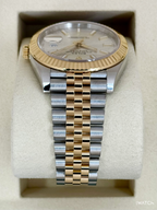2025 Rolex Datejust 41mm 126333 Two-Tone Jubilee Silver Dial