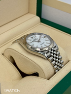 2022 Rolex Datejust 41mm 126334 Stainless Steel Jubilee White Dial