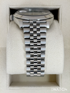 2023 Rolex Datejust 41mm 126300 Stainless Steel Jubilee Green Motif Dial