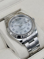 2010 Rolex Datejust II 41mm 116334 Stainless Steel Oyster Silver Dial