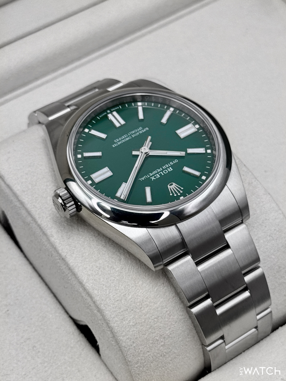 NEW 2026 Rolex Oyster Perpetual 41mm 134300 Green Dial
