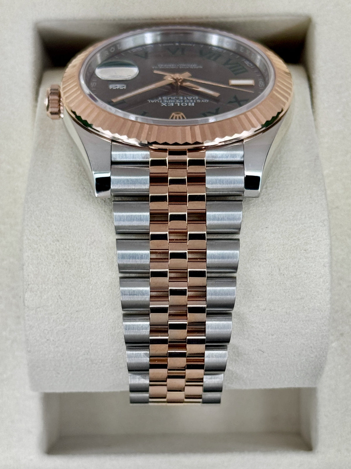 2025 Rolex Datejust 41mm 126331 Two-Tone Jubilee Wimbledon Dial