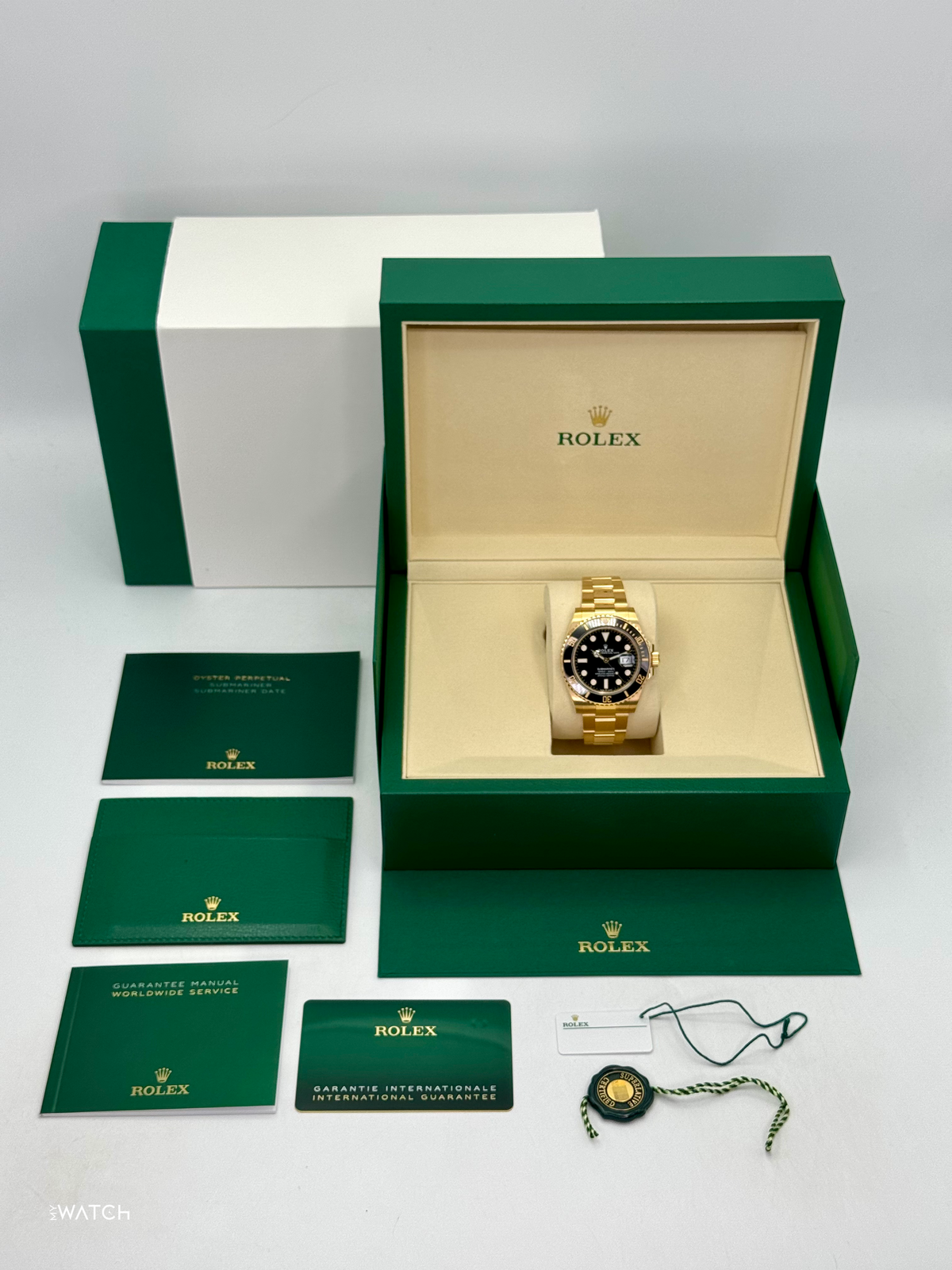 NEW 2025 Rolex Submariner 41mm 126618LN Yellow Gold Black Dial