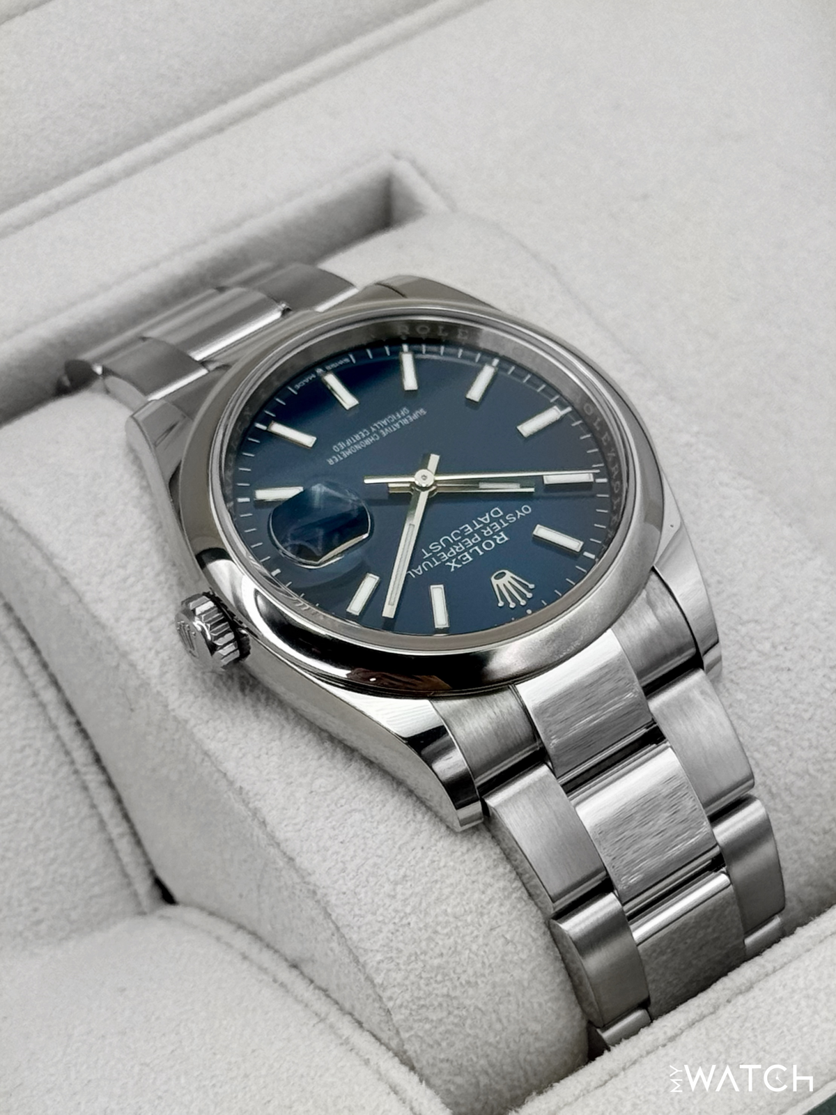 NEW 2025 Rolex Datejust 36mm 126200 Stainless Steel Oyster Blue Dial