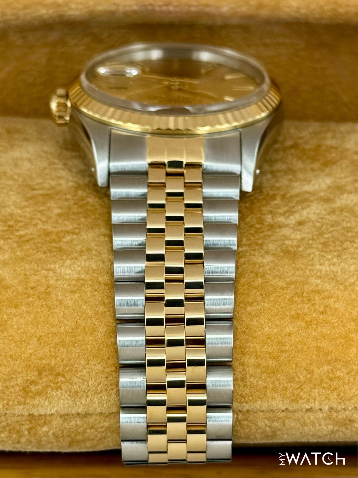 1991 Rolex Datejust 36mm 16233 Two-Tone Jubilee Champagne Dial