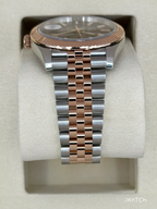 NEW 2025 Rolex Datejust 41mm 126331 Two-Tone Rose Gold Chocolate Dial (STICKERED)