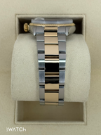 1972 Rolex Datejust 36mm 1601 Two-Tone Oyster Mother of Pearl Diamond Dial