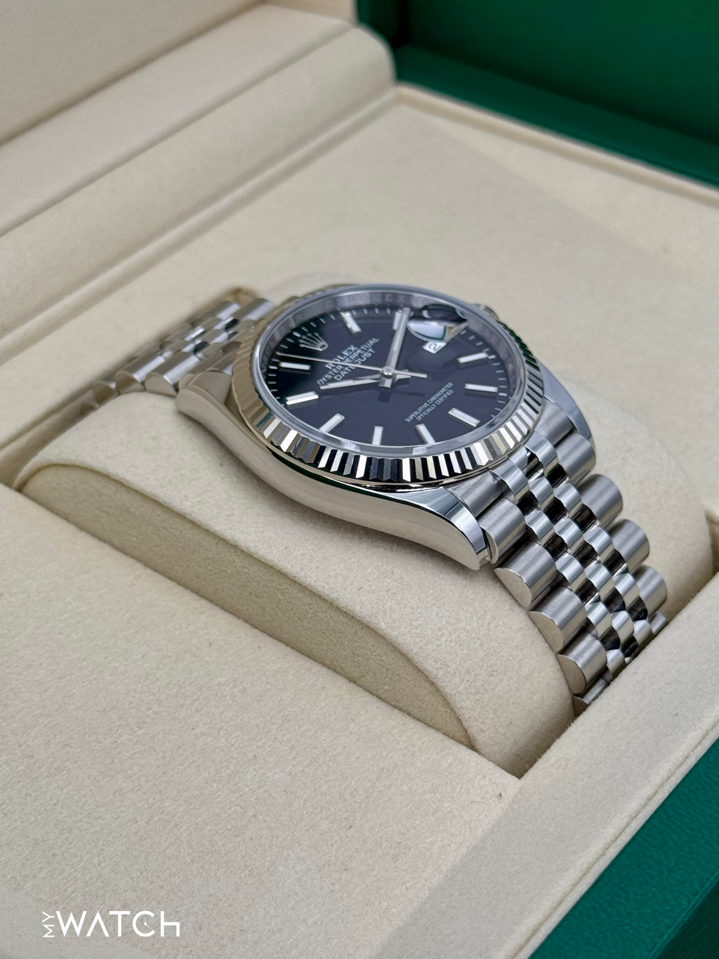 NEW 2026 Rolex Datejust 36mm 126234 Stainless Steel Jubilee Black Dial