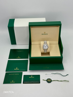 NEW 2025 Rolex Lady Datejust 31mm 278384RBR Jubilee MOP Diamond Dial