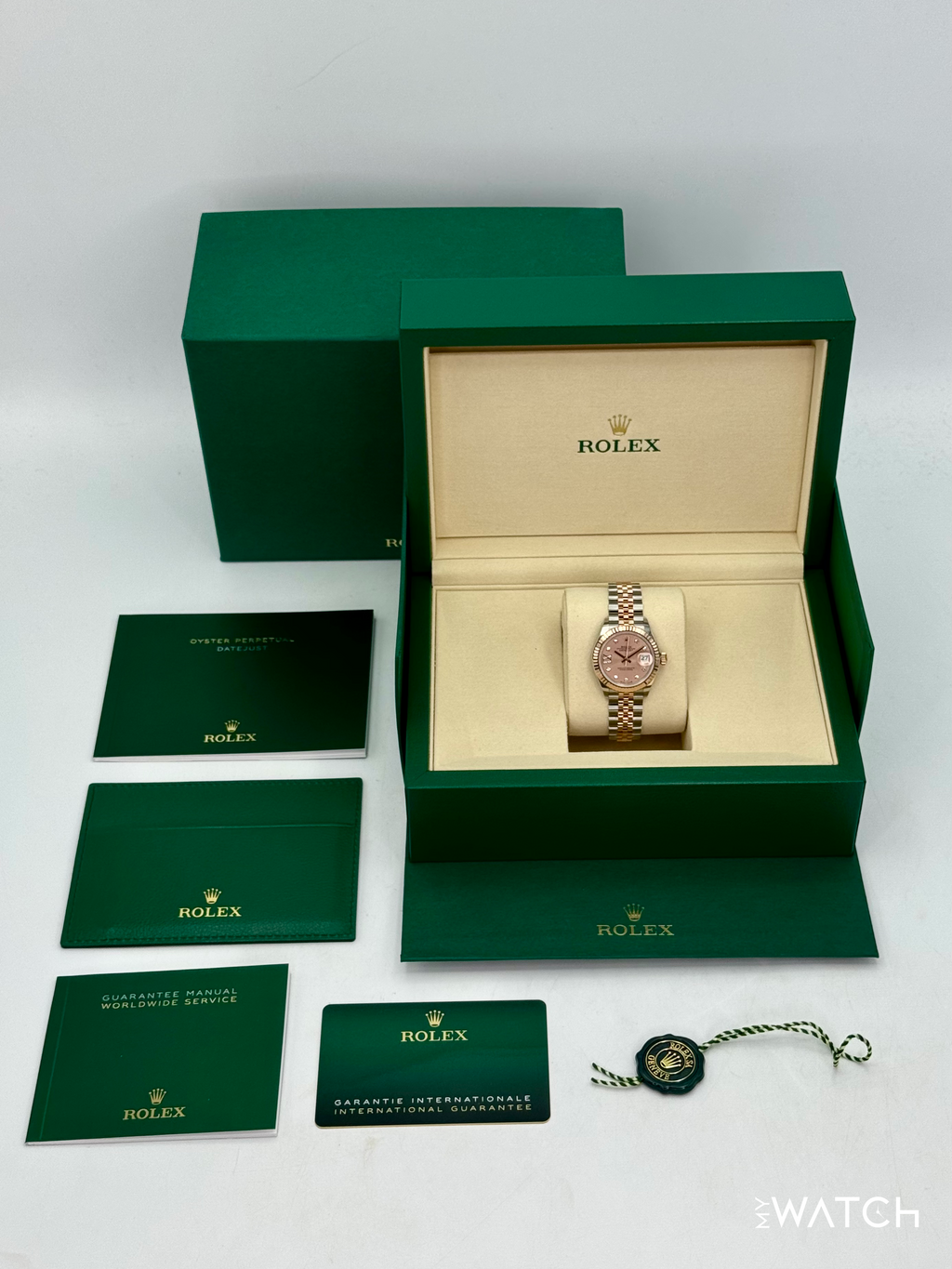 NEW 2025 Rolex Ladies Datejust 28mm 279171 Two-Tone 9 Star Diamond Dial