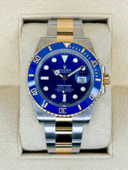 2024 Rolex Submariner "Bluesy" 41mm 126613LB Two-Tone Blue Dial