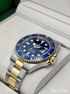 2025 Rolex Submariner "Bluesy" 41mm 126613LB Two-Tone Blue Dial