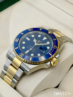 2019 Rolex Submariner "Bluesy" 40mm 116613LB Two-Tone Blue Dial