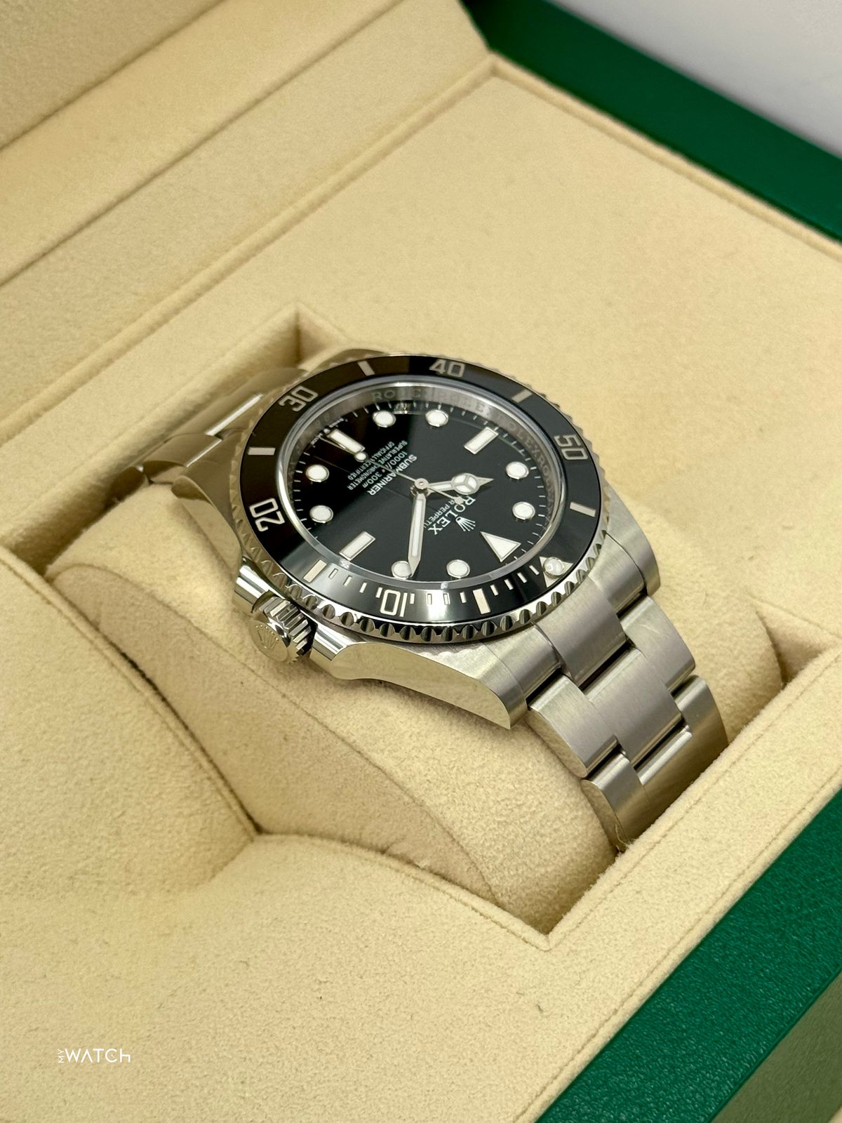 2025 Rolex Submariner 41mm 124060 Stainless Steel Black Dial