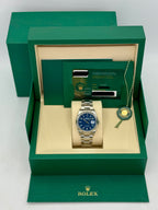 NEW 2026 Rolex Datejust 36mm 126200 Stainless Steel Oyster Blue Dial