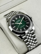NEW 2026 Rolex Datejust 41mm 126300 Stainless Steel Jubilee Green Ombre Dial
