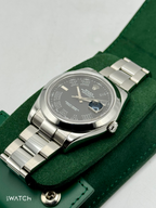 2025 CPO Rolex Datejust II 41mm 116300 Stainless Steel Oyster Black Dial