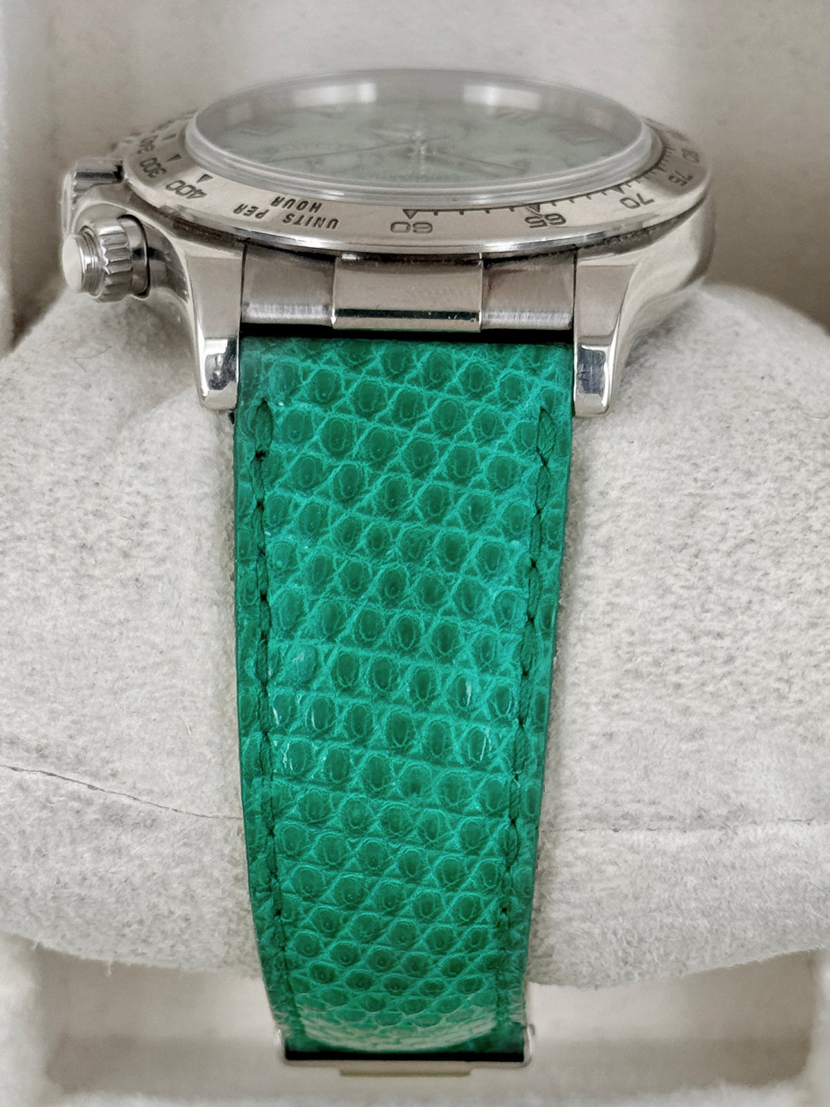2000 Rolex Daytona 40mm 116519 White Gold Green Dial