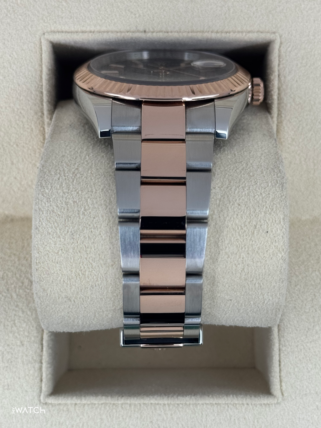 2017 Rolex Datejust 41mm 126331 Two-Tone Rose Gold Chocolate Dial
