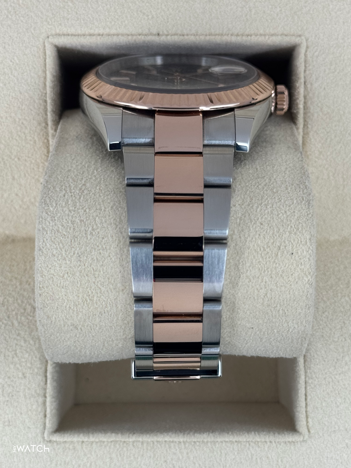 2017 Rolex Datejust 41mm 126331 Two-Tone Rose Gold Chocolate Dial