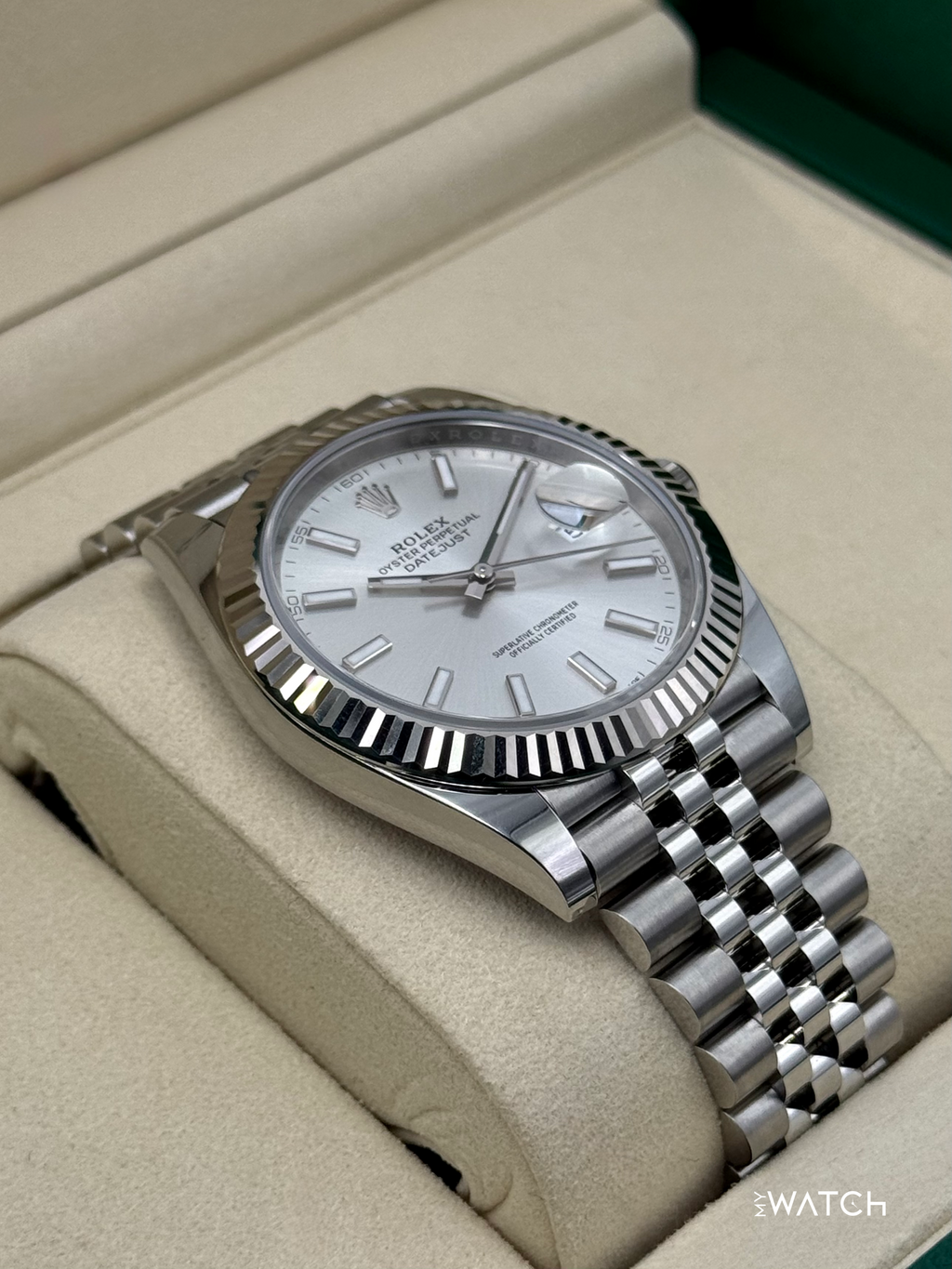 New 2025 Rolex Datejust 41mm 126334 Stainless Steel Jubilee Silver Dial