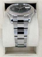 2003 Rolex Datejust II 41mm 116334 Stainless Steel Oyster Black Dial