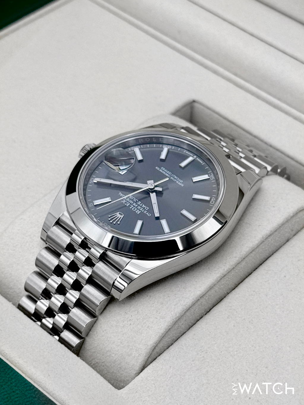 NEW 2026 Rolex Datejust 41mm 126300 Stainless Steel Jubilee Rhodium Dial