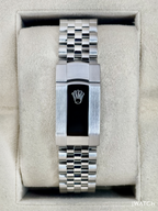 2023 Rolex Datejust 41mm 126300 Stainless Steel Jubilee Rhodium Dial