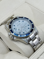 2019 Rolex Submariner 40mm 116659SABR White Gold Diamond Pave Dial