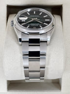 2026 Rolex Datejust 36mm 126200 Stainless Steel Oyster Green Ombre Dial