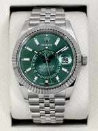 NEW 2026 Rolex Sky-Dweller 42mm 336934 Jubilee Green Dial (STICKERED)