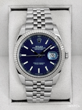 2019 Rolex Datejust 41mm 126334 Stainless Steel Jubilee Blue Dial