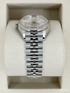 NEW 2025 Rolex Lady Datejust 28mm 279174 Stainless Steel Jubilee Silver Star Diamond Dial